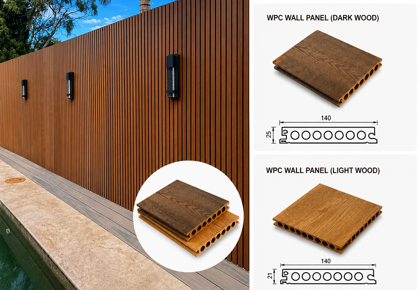Outdoor Co-Extrusion Decking