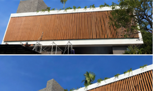 Outdoor Co-Extrusion Sun Shading