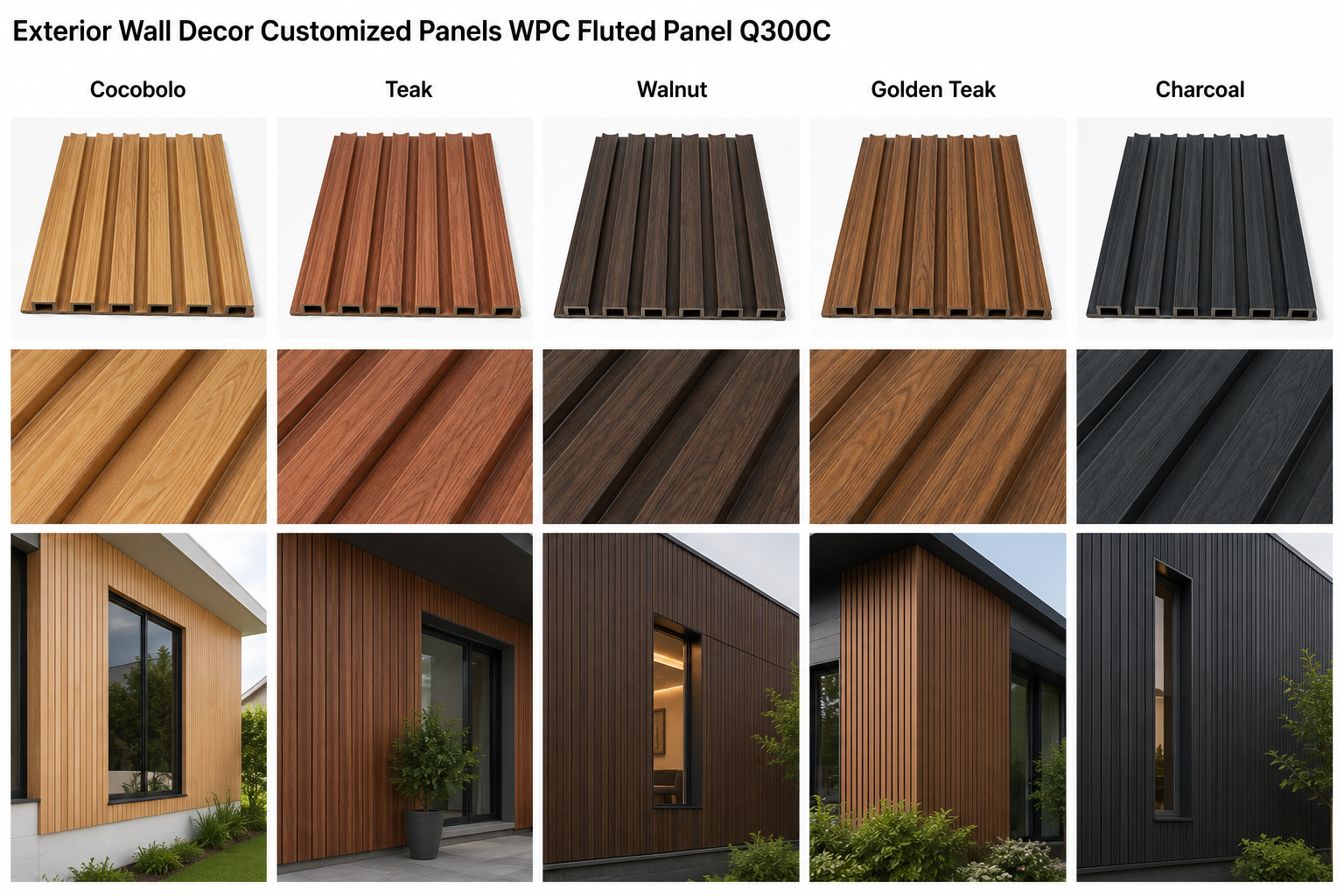 Traditional WPC Cladding