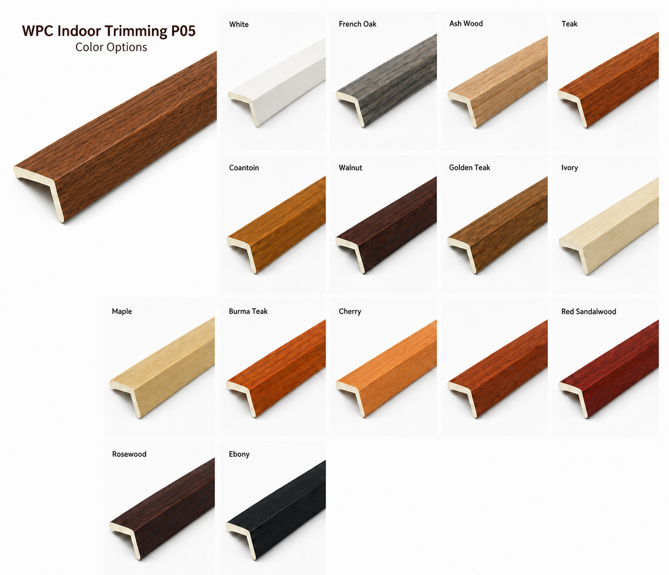 WPC Interior Panel Corner P05