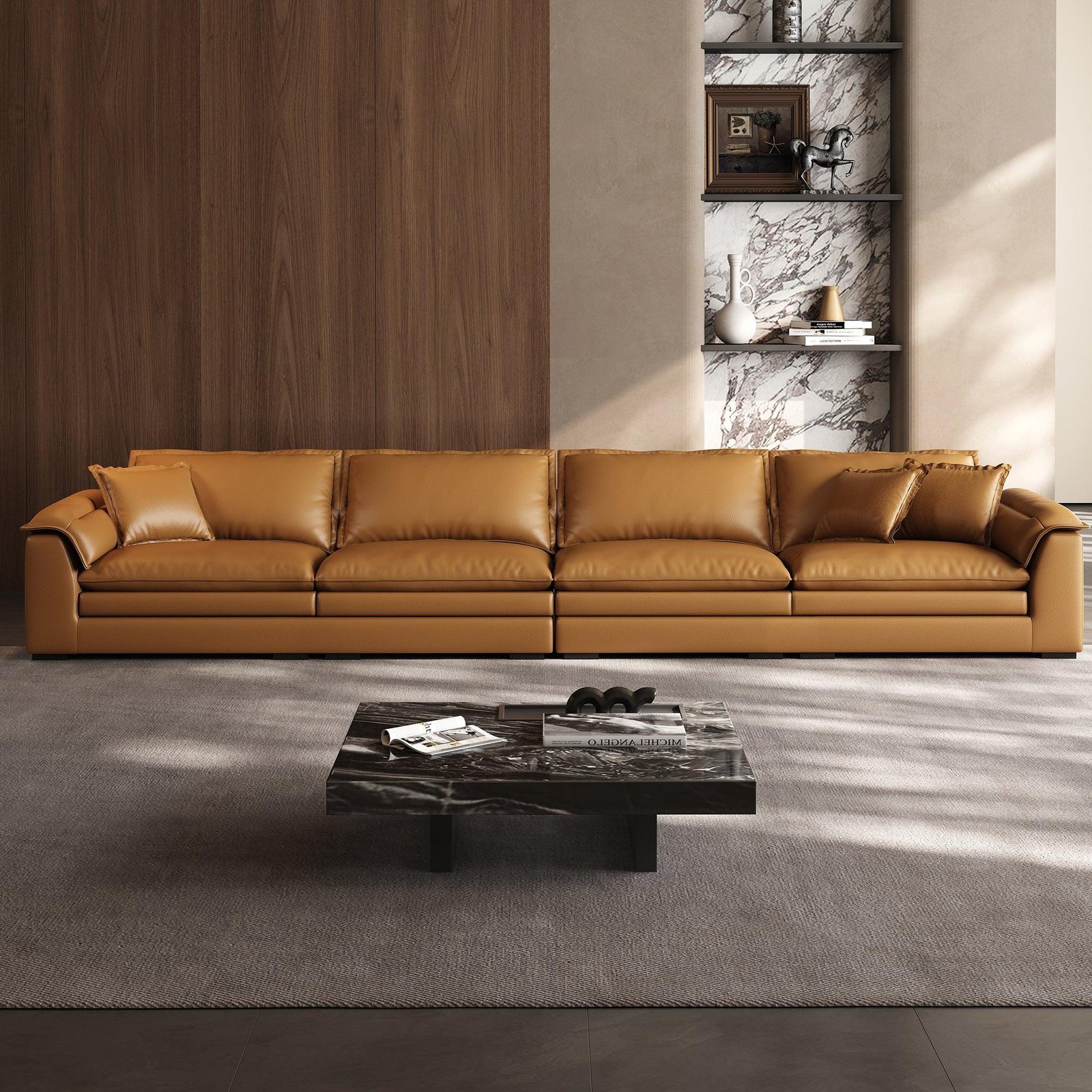 Genuine Leather Sofa