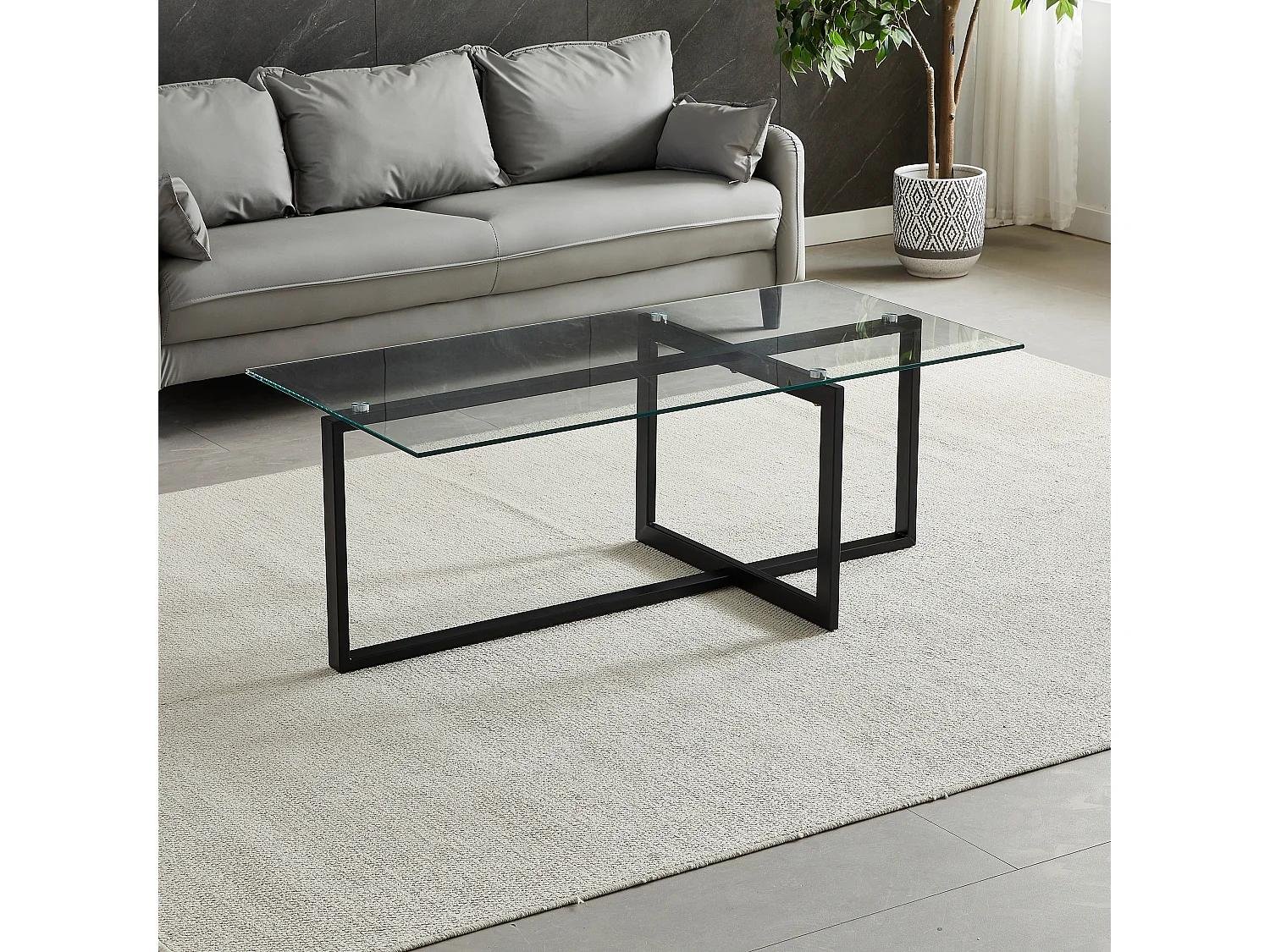 Metal Glass Table