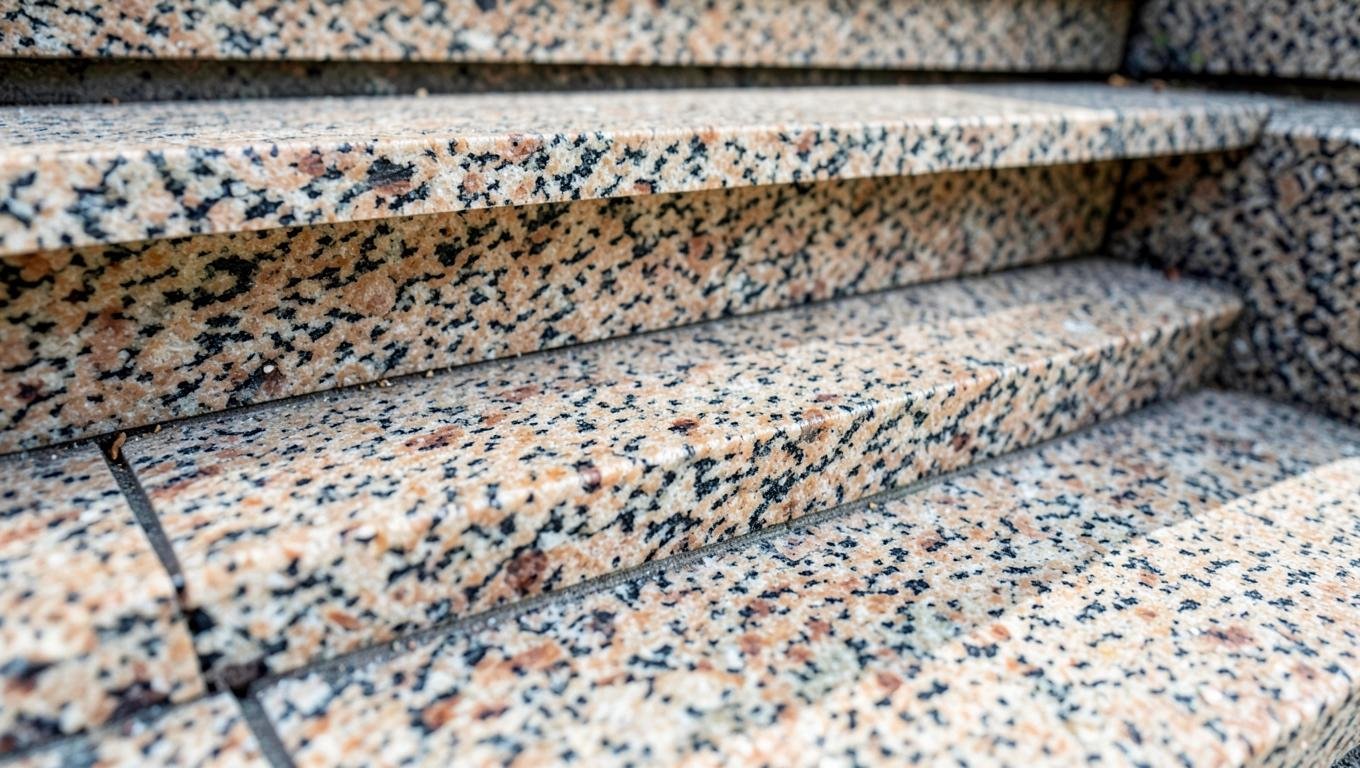 Bush Hammered Granite Tiles