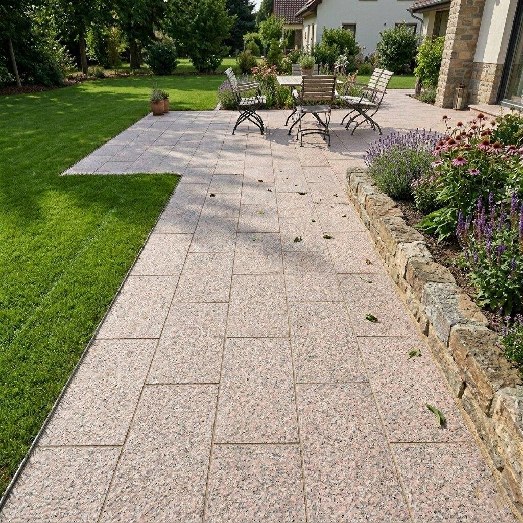 Flamed Granite Tiles