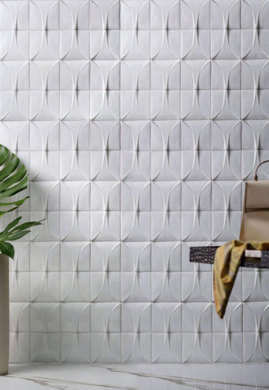 3D Relief Ceramic Wall Tiles